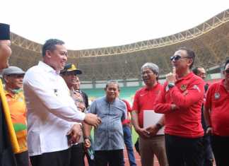 Cek Kesiapan Kota Bekasi Gelar World Cup 2021, PSSI Sidak Stadion Patriot Candrabraga (bekasikota.go.id)