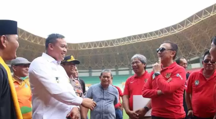 Cek Kesiapan Kota Bekasi Gelar World Cup 2021, PSSI Sidak Stadion Patriot Candrabraga Cek Kesiapan Kota Bekasi Gelar World Cup 2021, PSSI Sidak Stadion Patriot Candrabraga (bekasikota.go.id)
