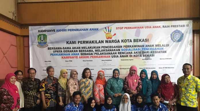 Cegah Pernikahan Dibawah Umur, Pemerintah Kota Bekasi Kampanyekan Akhiri Pernikahan (bekasikota.go.id)