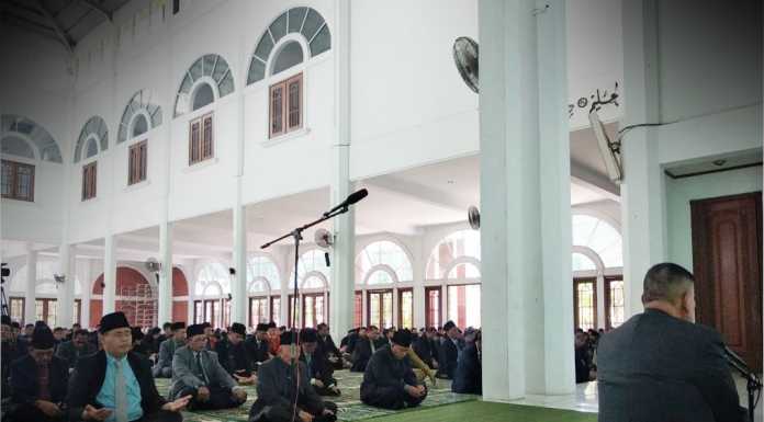 Ini lah Salat Jumat Gaya Baru di Al Zaytun di Tengah Pandemi Corona Salat Jumat di Al zaytun