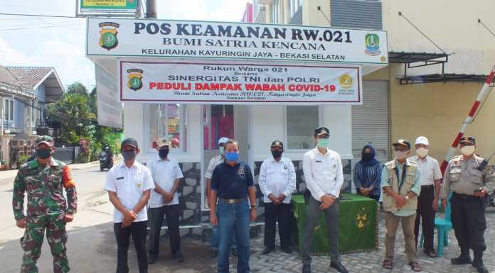 Posko Keamanan Terpadu RW 21
