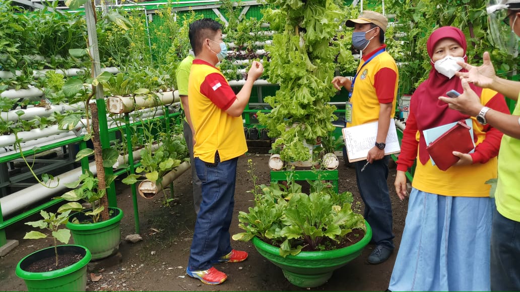 Lomba Kampung Siaga, RW 021 BSK Kayuringin Terima Kehadiran Tim Juri 3 Pilar Kota Bekasi
