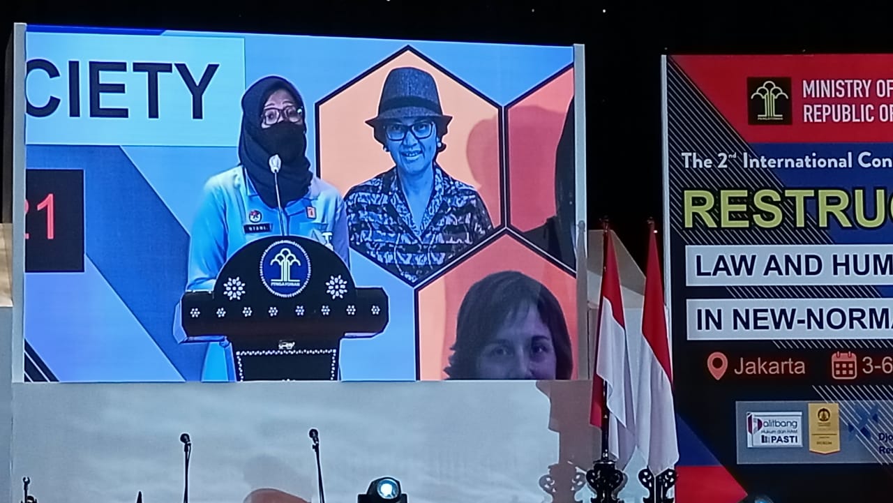 Balitbang Hukum dan HAM menggelar Konferensi Internasional Hukum dan HAM yang Kedua