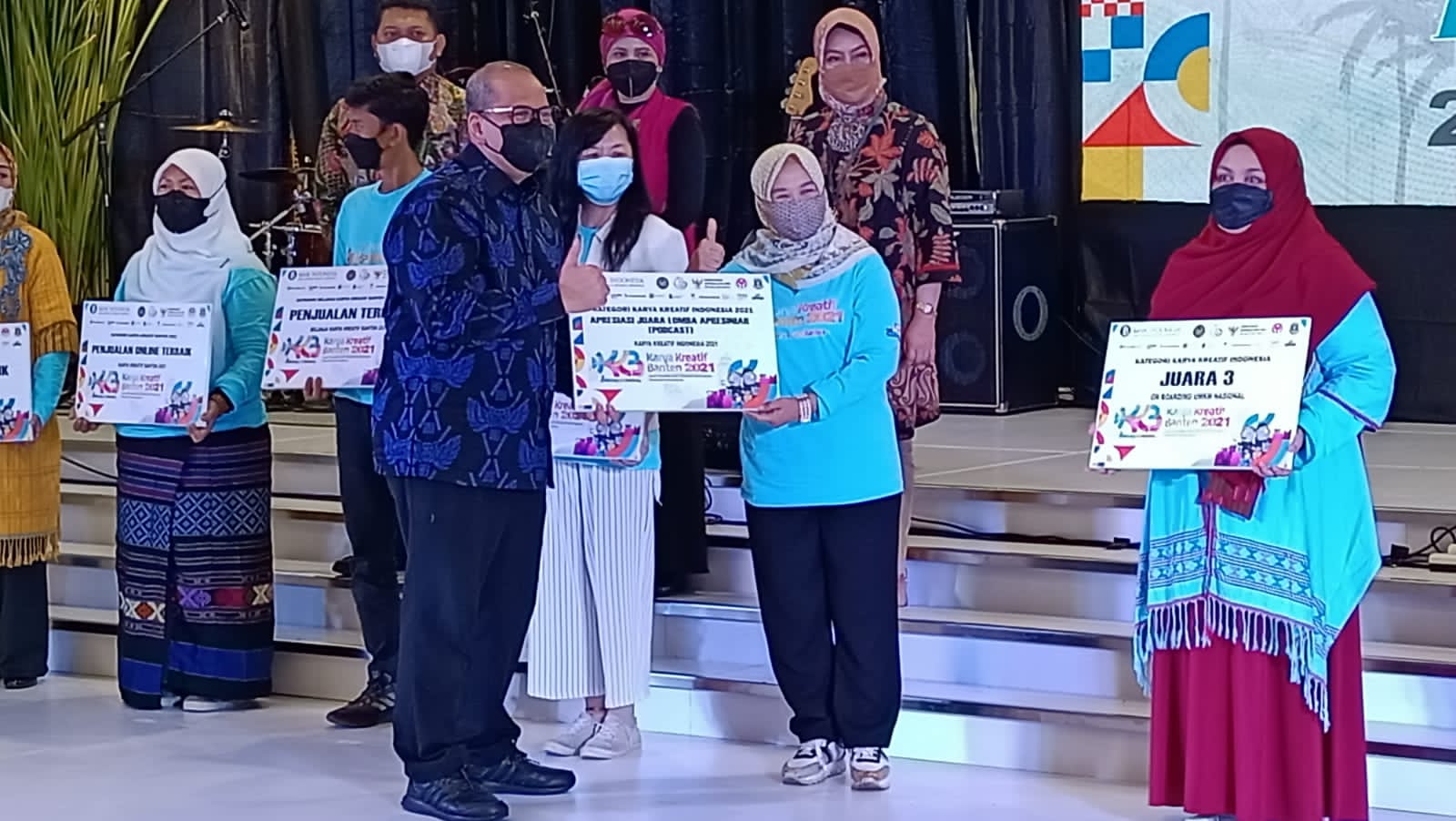 Geliat UMKM di Karya Kreatif Banten 2021 Hasilkan Omset Miliaran Rupiah
