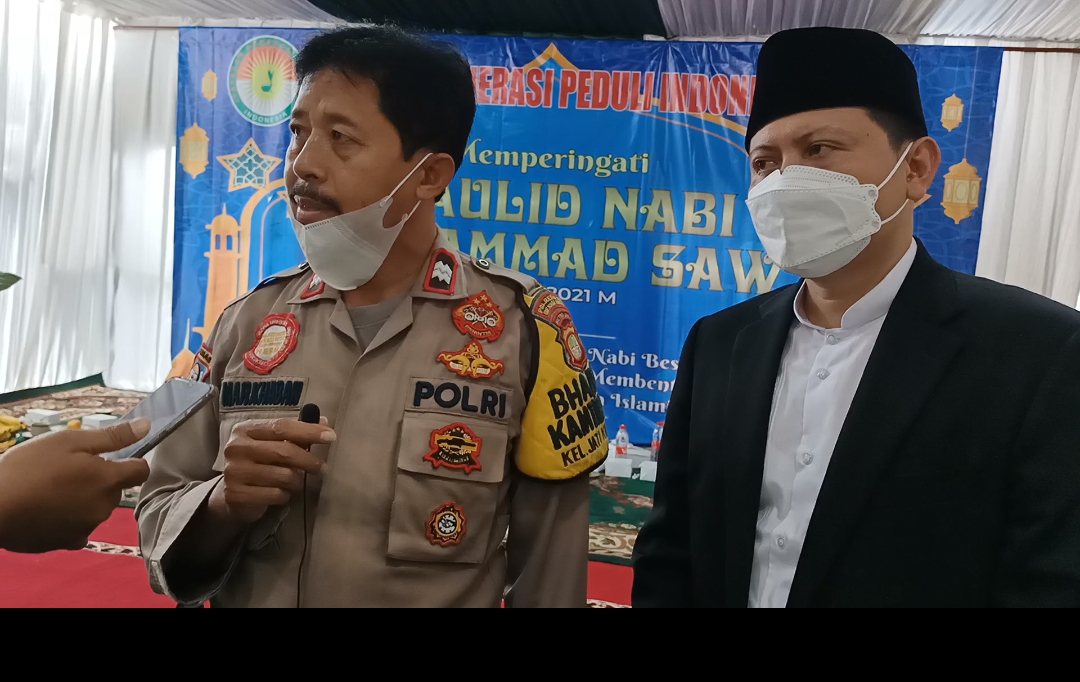 Peringatan Maulid Nabi Muhammad dan Bakti Lingkungan Yayasan Generasi Peduli Indonesia Dihadiri Unsur 3 Pilar