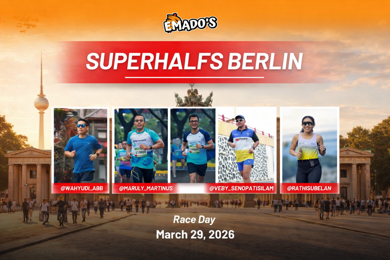 SuperHalfs Challenge Emados, Pelari Indonesia Tembus Ajang Lari Dunia